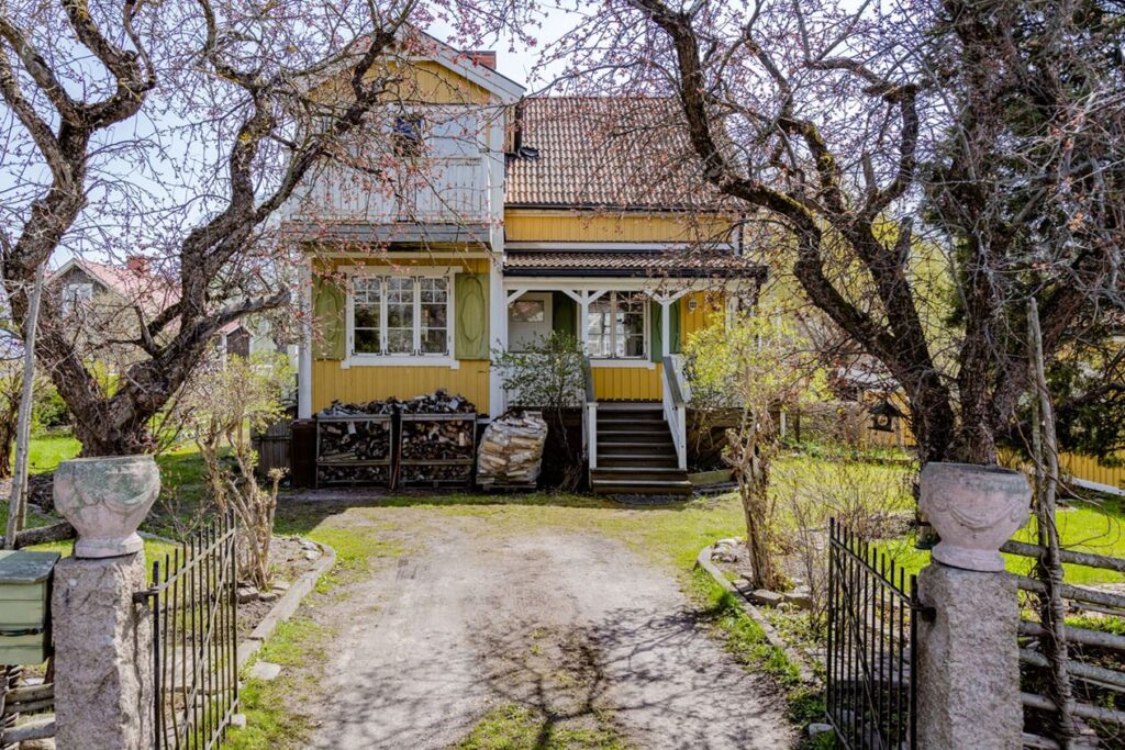 8. Utbyggnad utekök med tak Nacka Lännersta