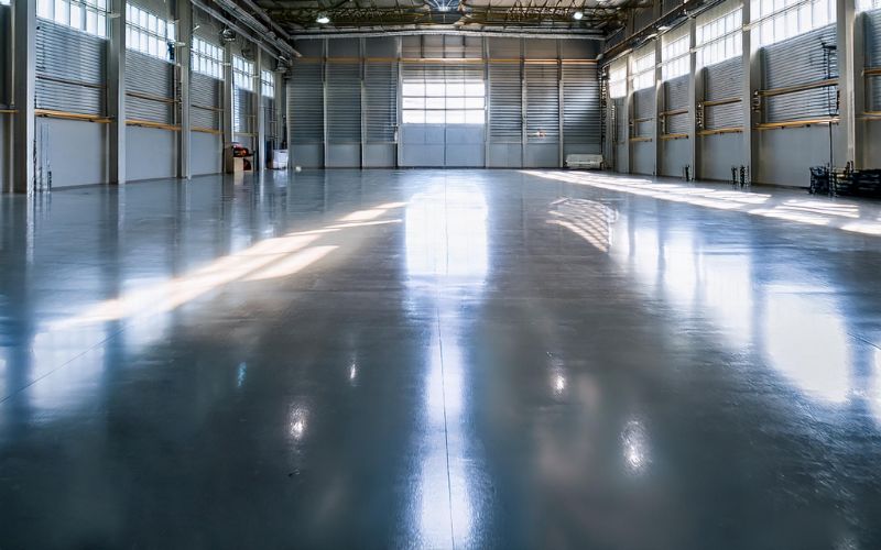 Betongslipning Polering industrigolv 4