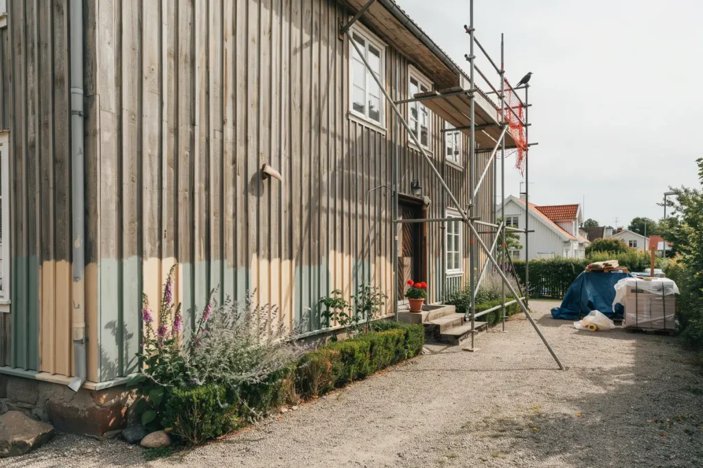 juniklar fasad s planerar du sommarens fasadrenovering f r villa och brf